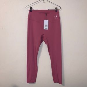 Gymshark Training 7/8 Legging - Blush Pink- Medium